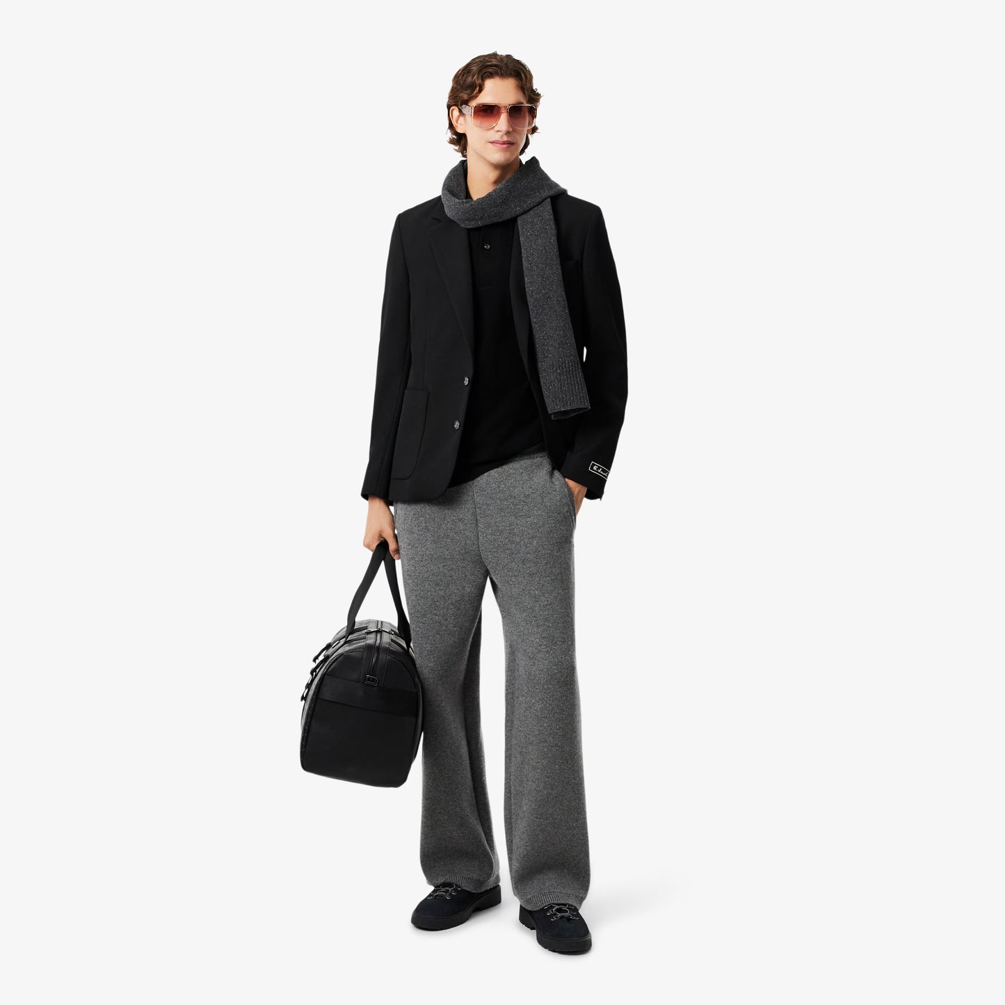 LACOSTE Polo mini-piqué com pormenor bordado - CARISMAstore