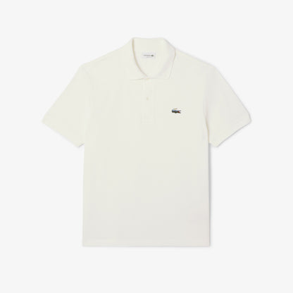 LACOSTE Pólo piqué com crocodilo de paisagem - CARISMAstore