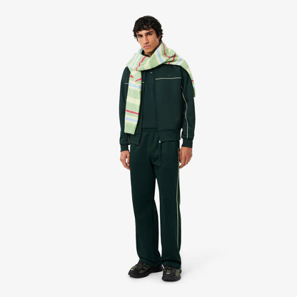 LACOSTE Pólo piqué com crocodilo de paisagem