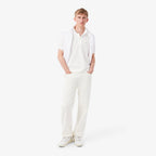 LACOSTE Polo classic fit com crocodilo metalizado