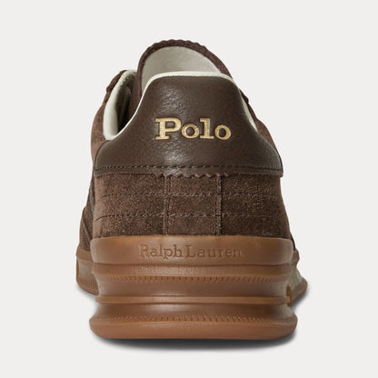 RALPH LAUREN Sapatilhas em camurça heritage aera