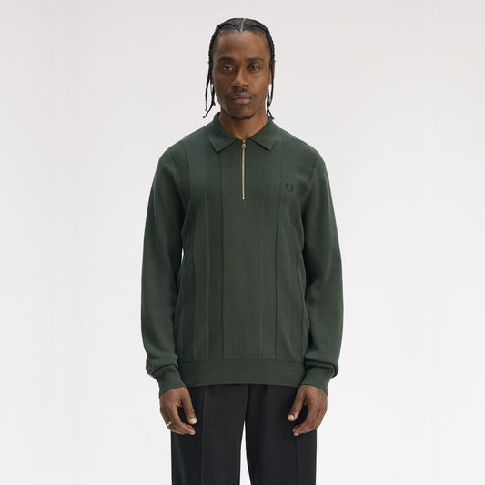 FRED PERRY Polo em malha às riscas numa cor mais intensa - CARISMAstore