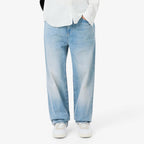 LACOSTE Calças de ganga índigo straight cut com 5 bolsos - CARISMAstore