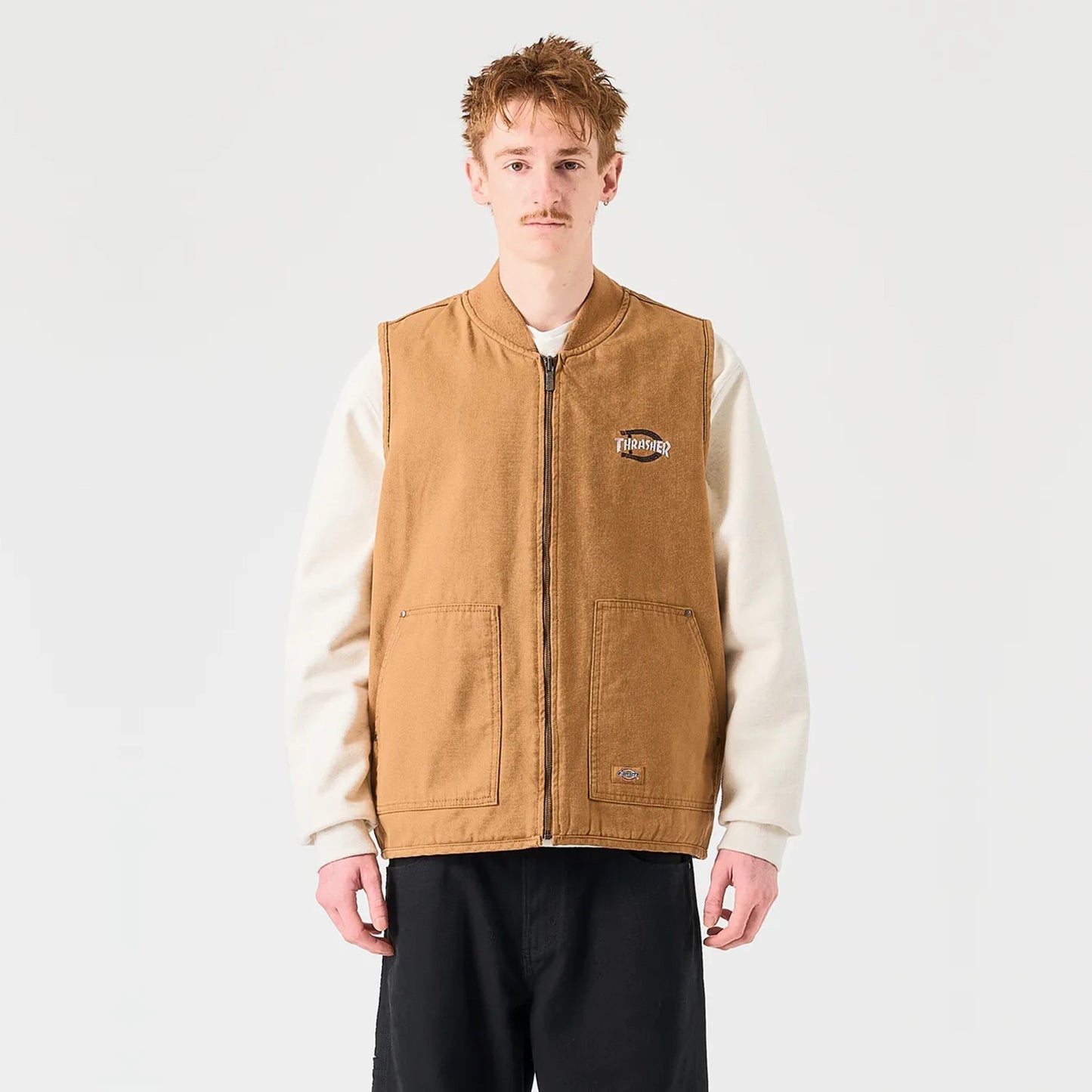 DICKIES X THRASHER Colete reversivel