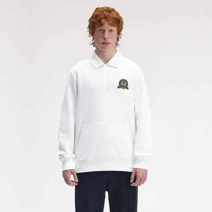 FRED PERRY Camisola com colarinho e emblema de ténis - CARISMAstore
