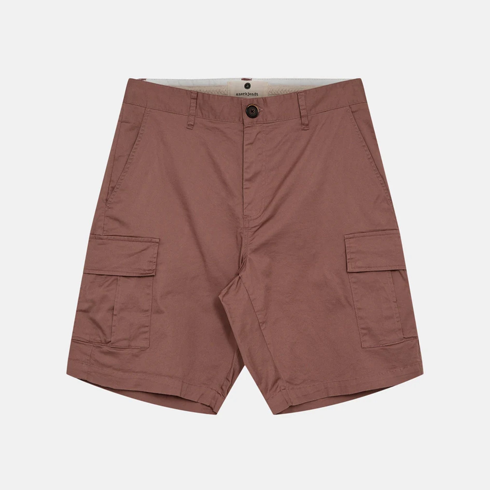 ANERKJENDT Calção cognac - CARISMAstore