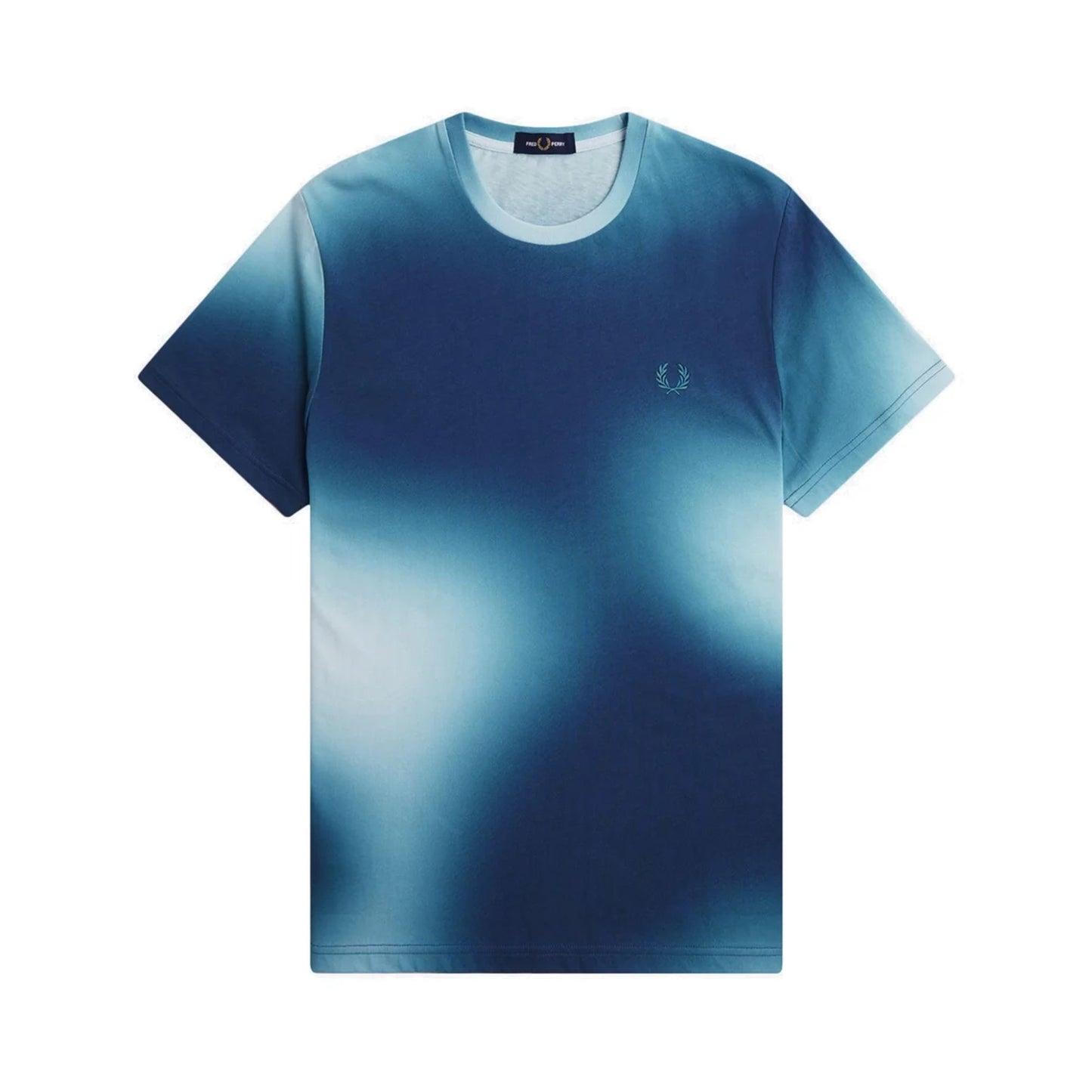 FRED PERRY T-shirt de gola redonda tingida - CARISMAstore