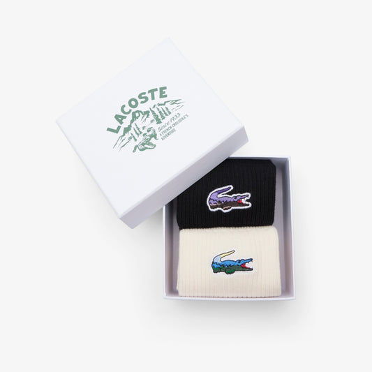 LACOSTE Pack de 2 meias de algodão - CARISMAstore