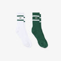 LACOSTE Pack de 2 Meias Listradas