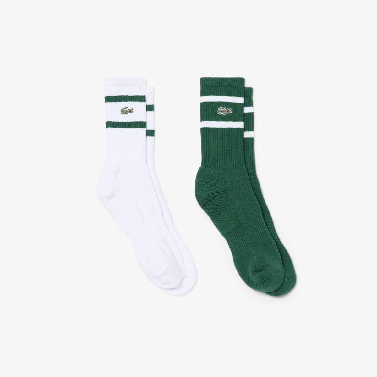 LACOSTE Pack de 2 Meias Listradas