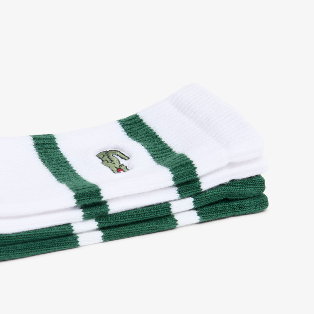 LACOSTE Pack de 2 Meias Listradas