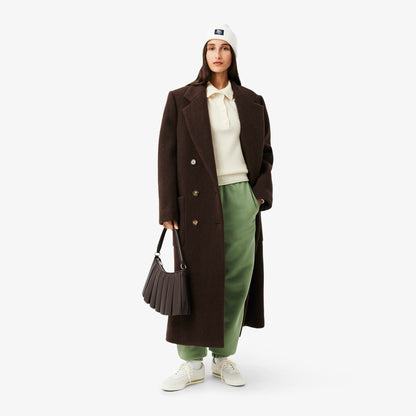 LACOSTE Gorro de algodão canelado com emblema - CARISMAstore