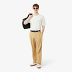 LACOSTE Conjunto de oferta de cinto em pele/Porta-cartões