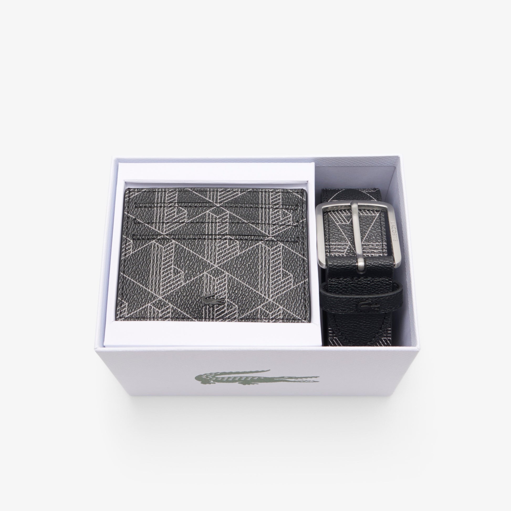 LACOSTE Conjunto de oferta com cinto e porta-cartões the blend - CARISMAstore