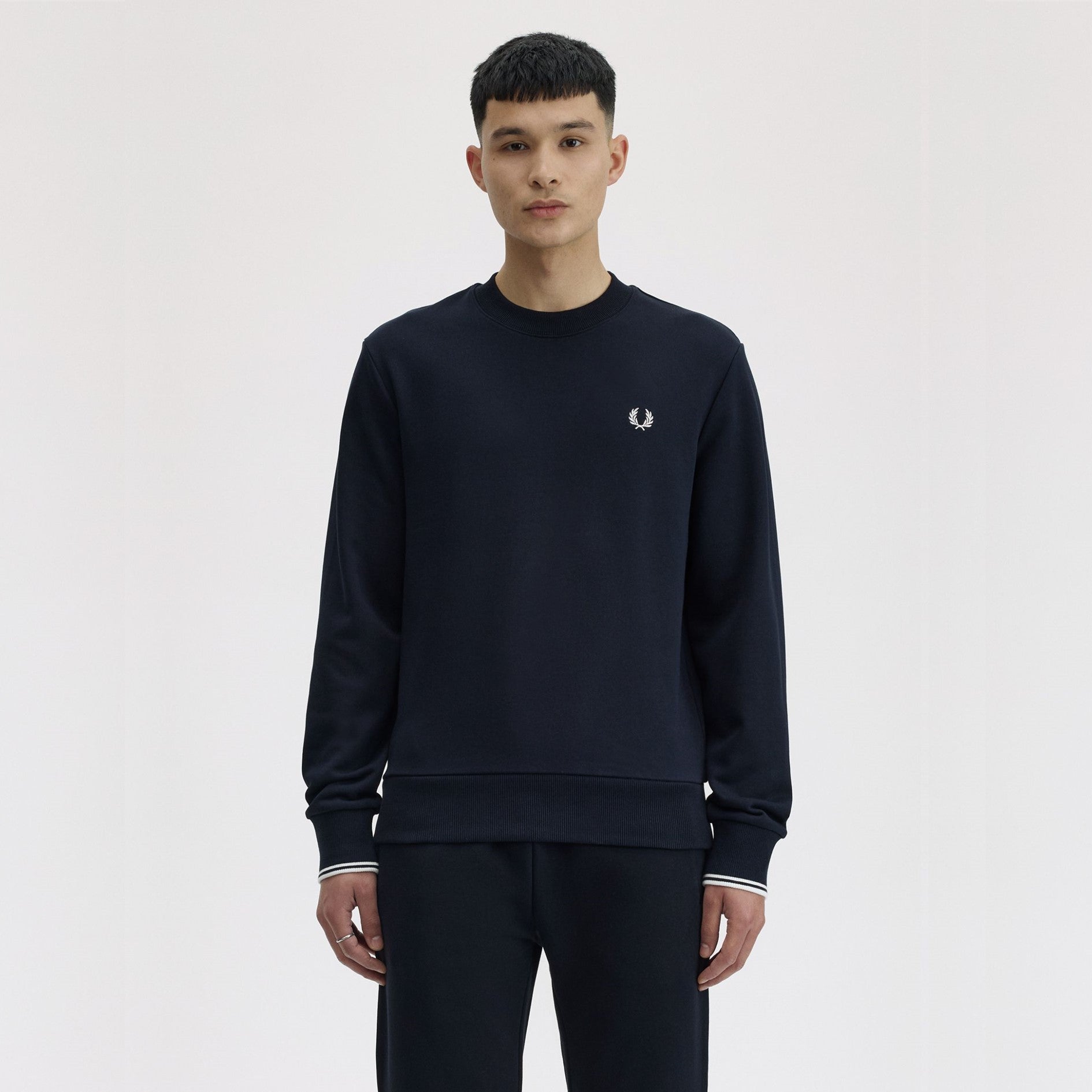 FRED PERRY Camisola com gola redonda