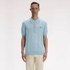 FRED PERRY Polo em malha entrançada