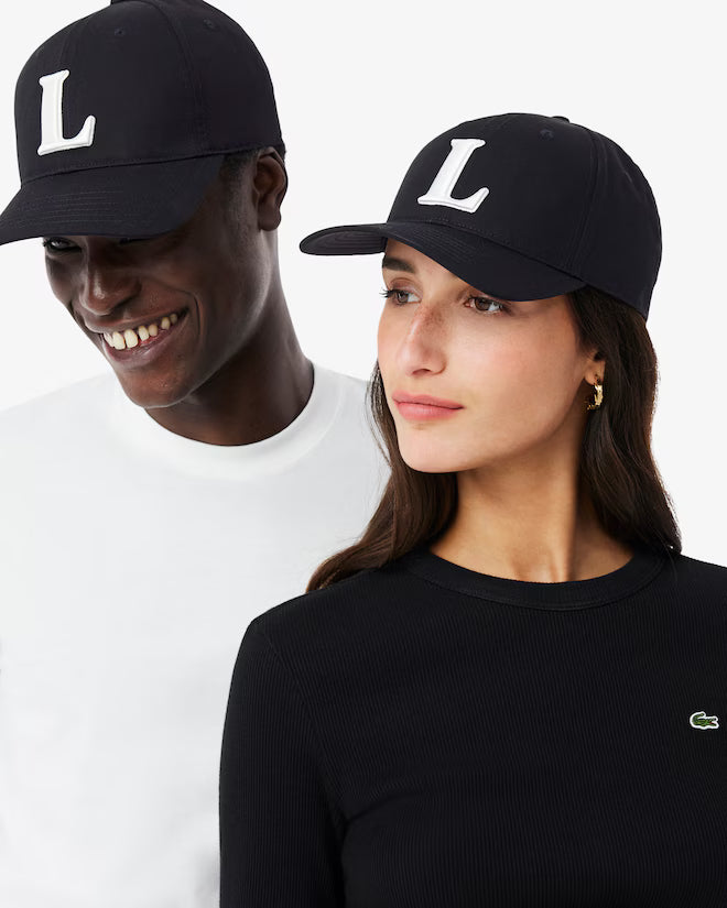 LACOSTE Boné de beisebol com bordado 3D