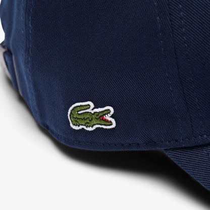 LACOSTE Boné de sarja de algodão - CARISMAstore