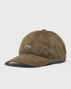 LACOSTE Boné de veludo e algodão