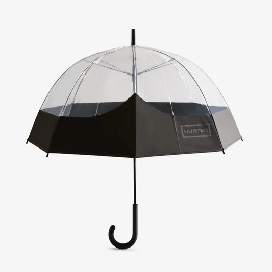 HUNTER Guarda-chuva bolha de bigode transparente