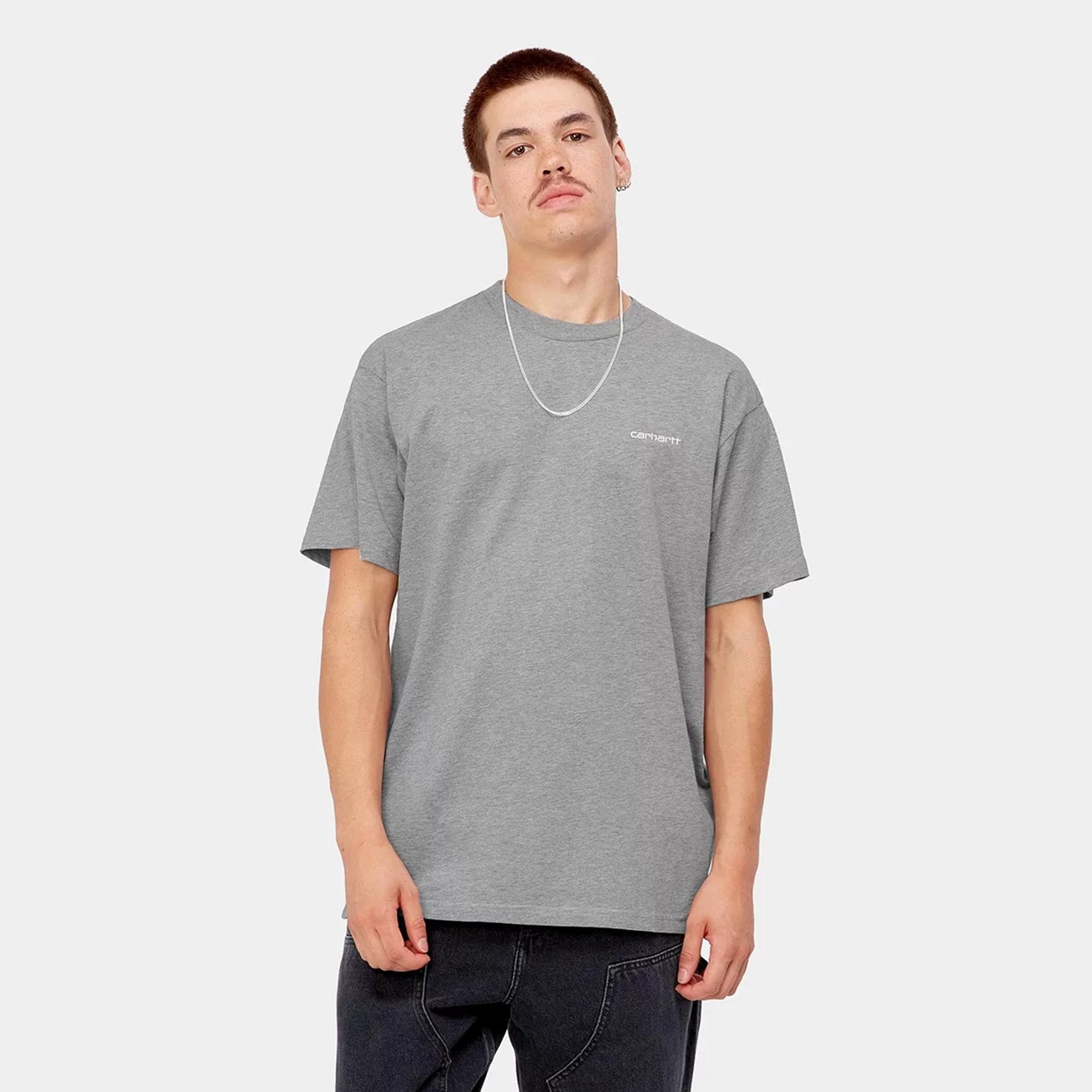 CARHARTT WIP T-shirt s/s script embroidery