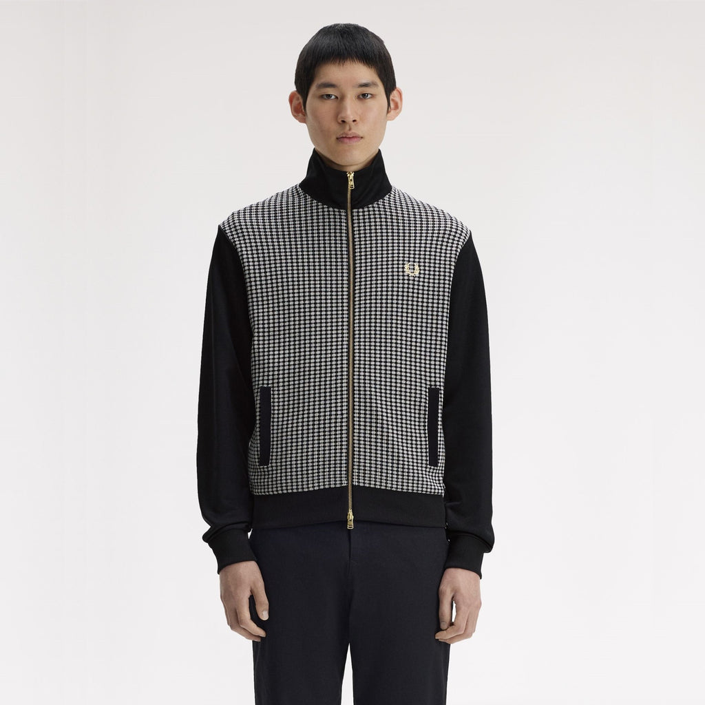 FRED PERRY Casaco com frente em malha