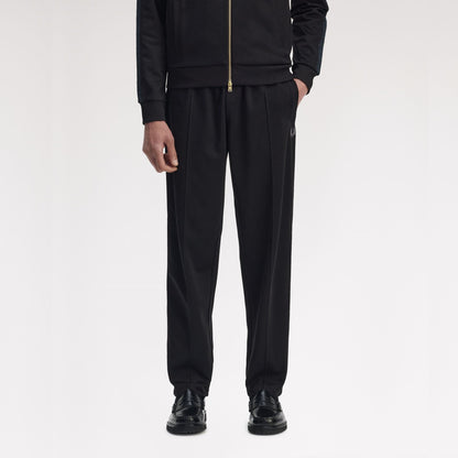 FRED PERRY Calças de fato de treino com fita em padrão tartan