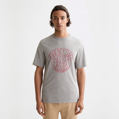 SCOTCH&SODA T-shirt com estampa de arte - CARISMAstore