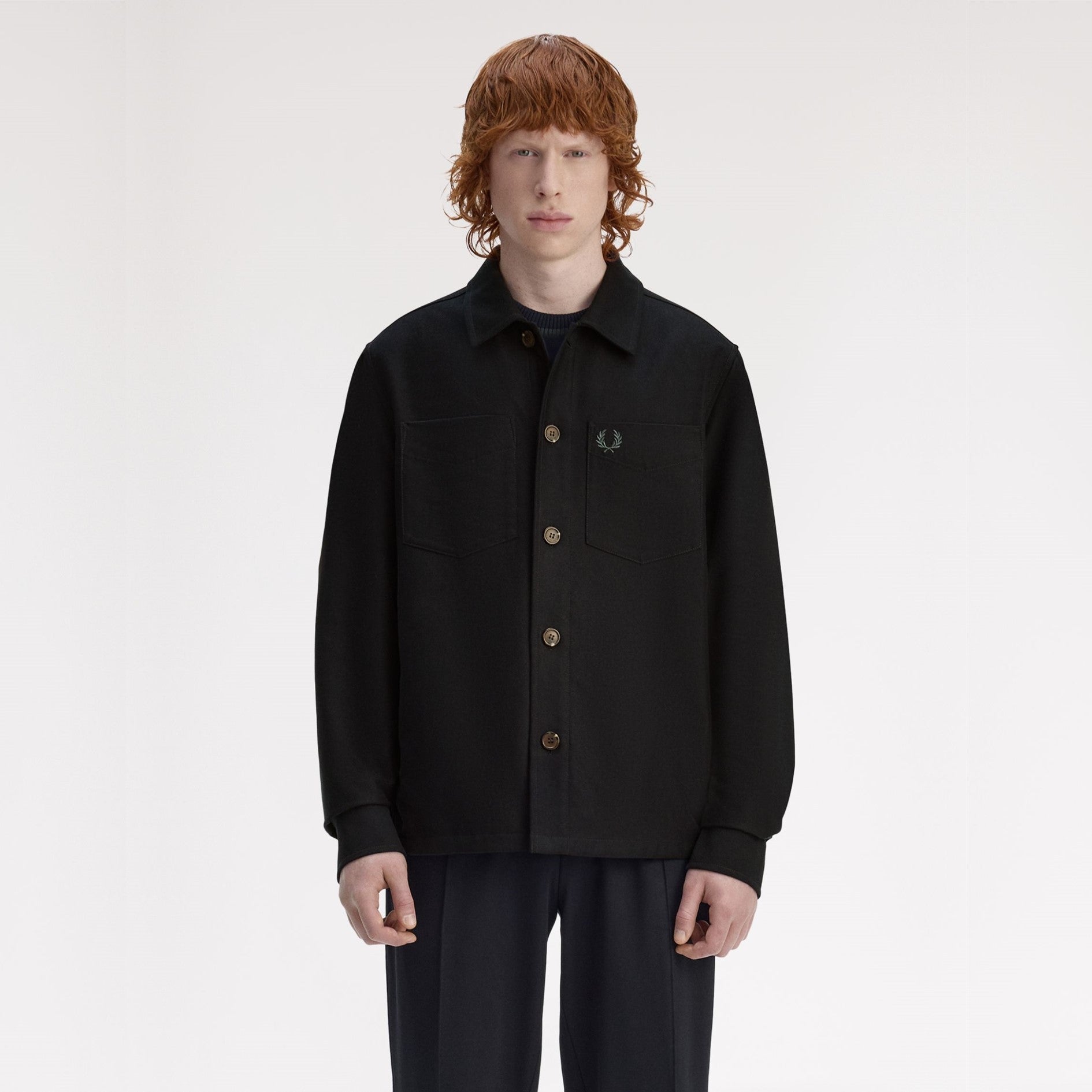 FRED PERRY Sobrecamisa em sarja escovada - CARISMAstore