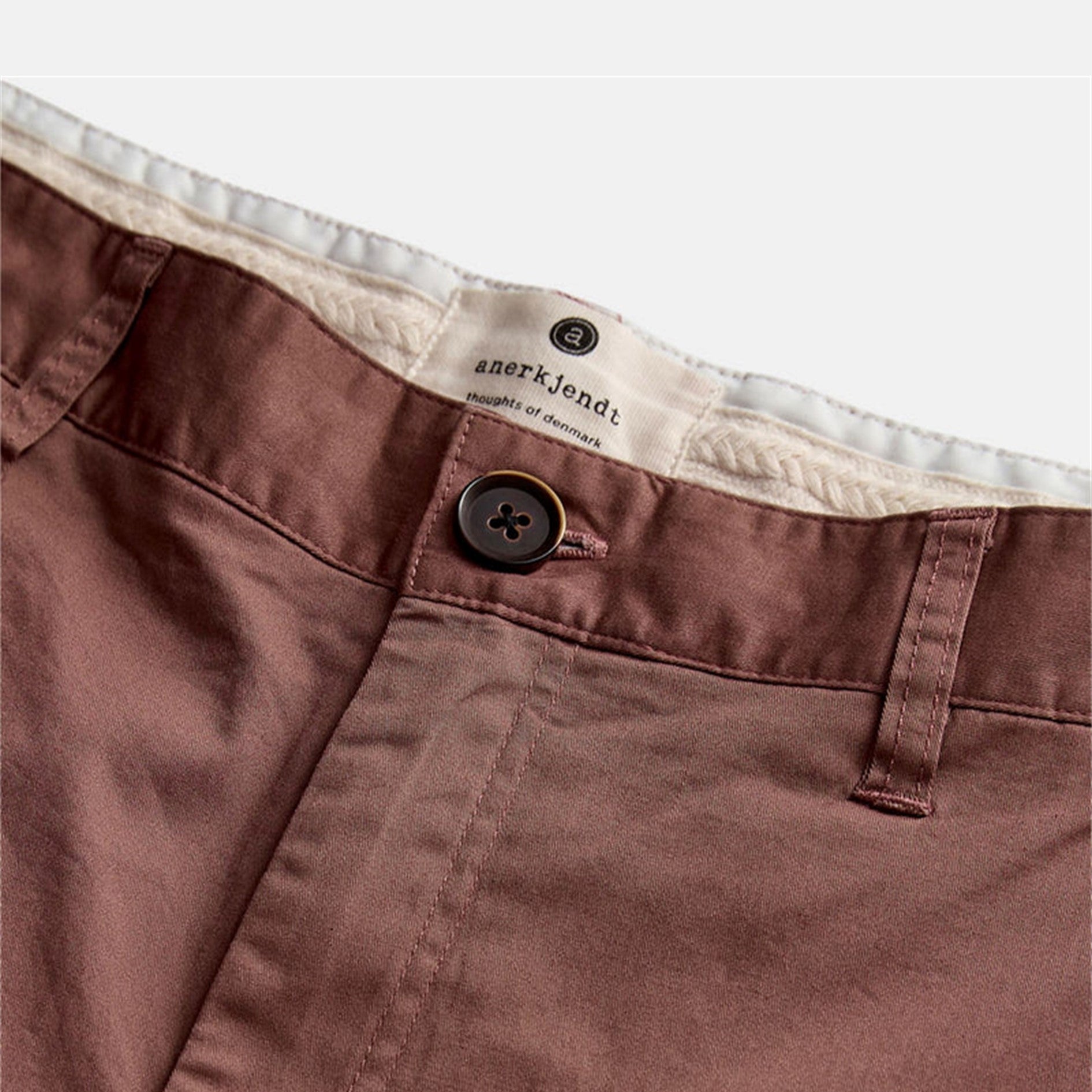 ANERKJENDT Calção cognac - CARISMAstore