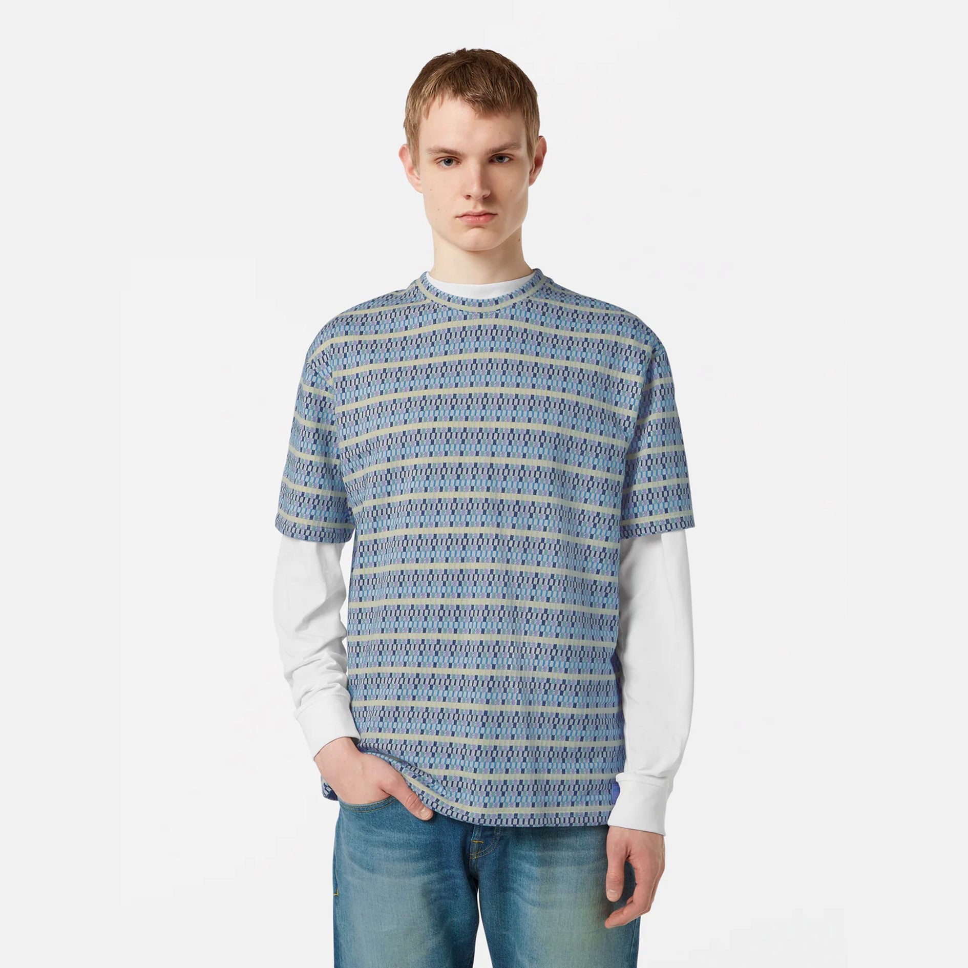 SCOTCH&SODA T-shirt jacquard - CARISMAstore