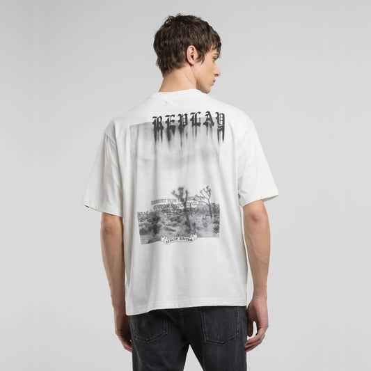 REPLAY T-shirt com estampado de fotografia