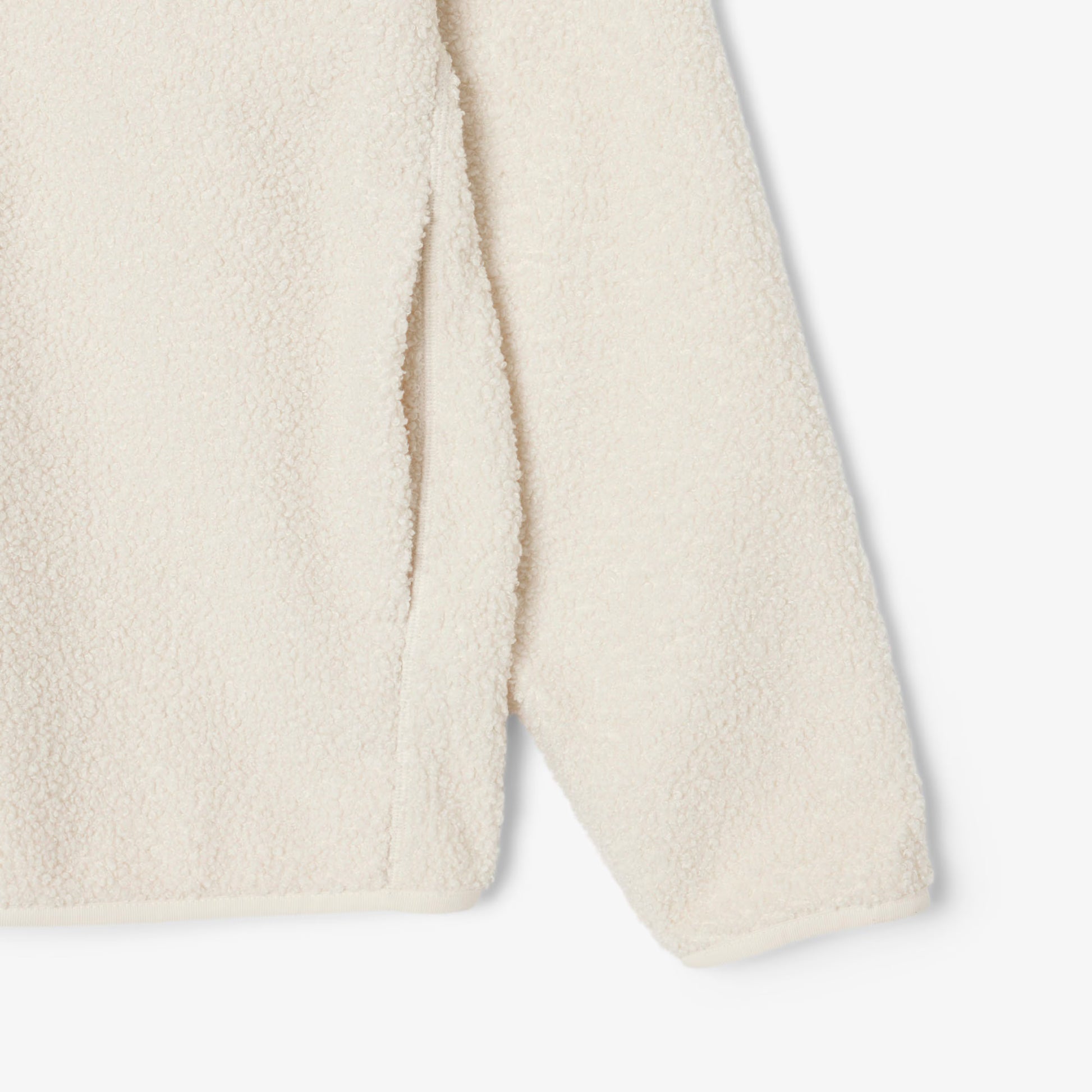 LACOSTE Camisola em velo com gola alta e fecho zip - CARISMAstore