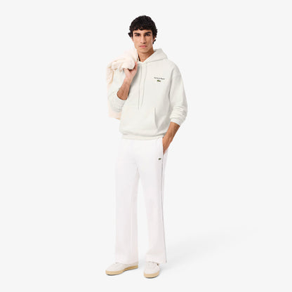 LACOSTE Camisola com capuz em velo com vários estampados - CARISMAstore