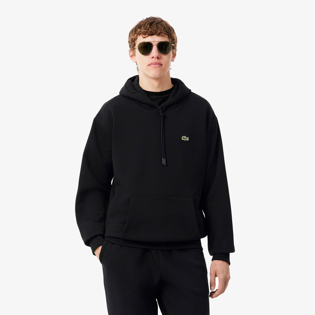 LACOSTE Camisola com capuz em felpa