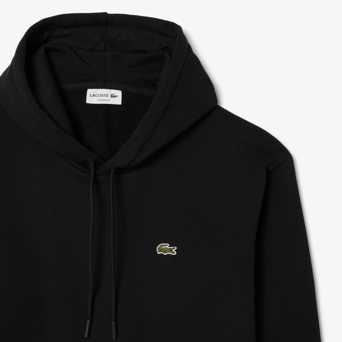 LACOSTE Camisola com capuz em felpa