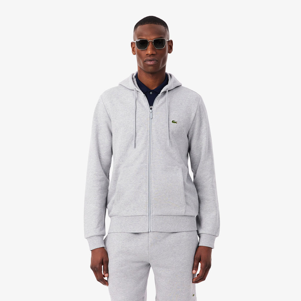 LACOSTE Casaco de felpa classic fit
