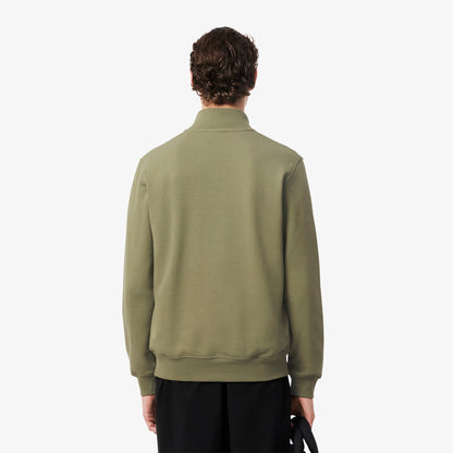 LACOSTE Camisola em felpa com zip e gola alta - CARISMAstore