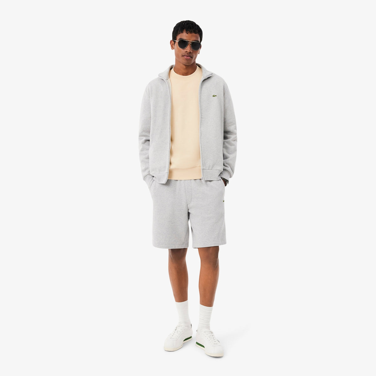 LACOSTE Camisola de felpa classic fit