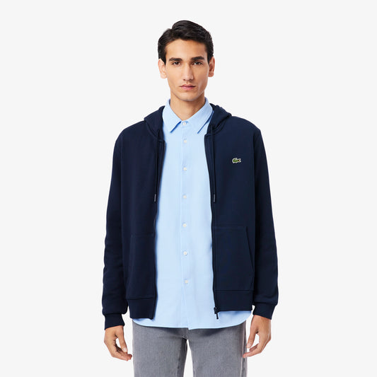 LACOSTE Casaco de lã com fecho classic fit24