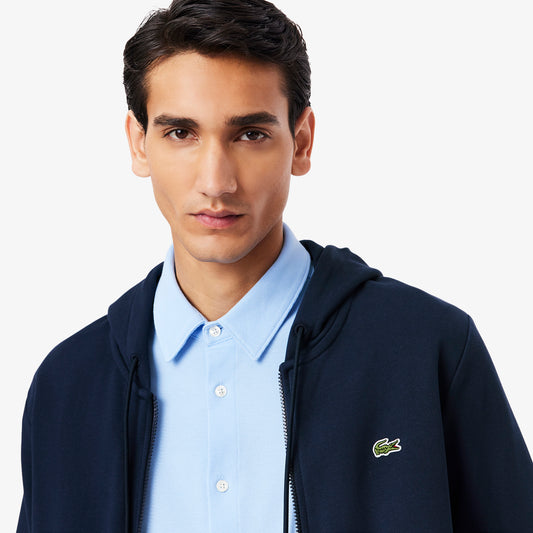 LACOSTE Casaco de lã com fecho classic fit24
