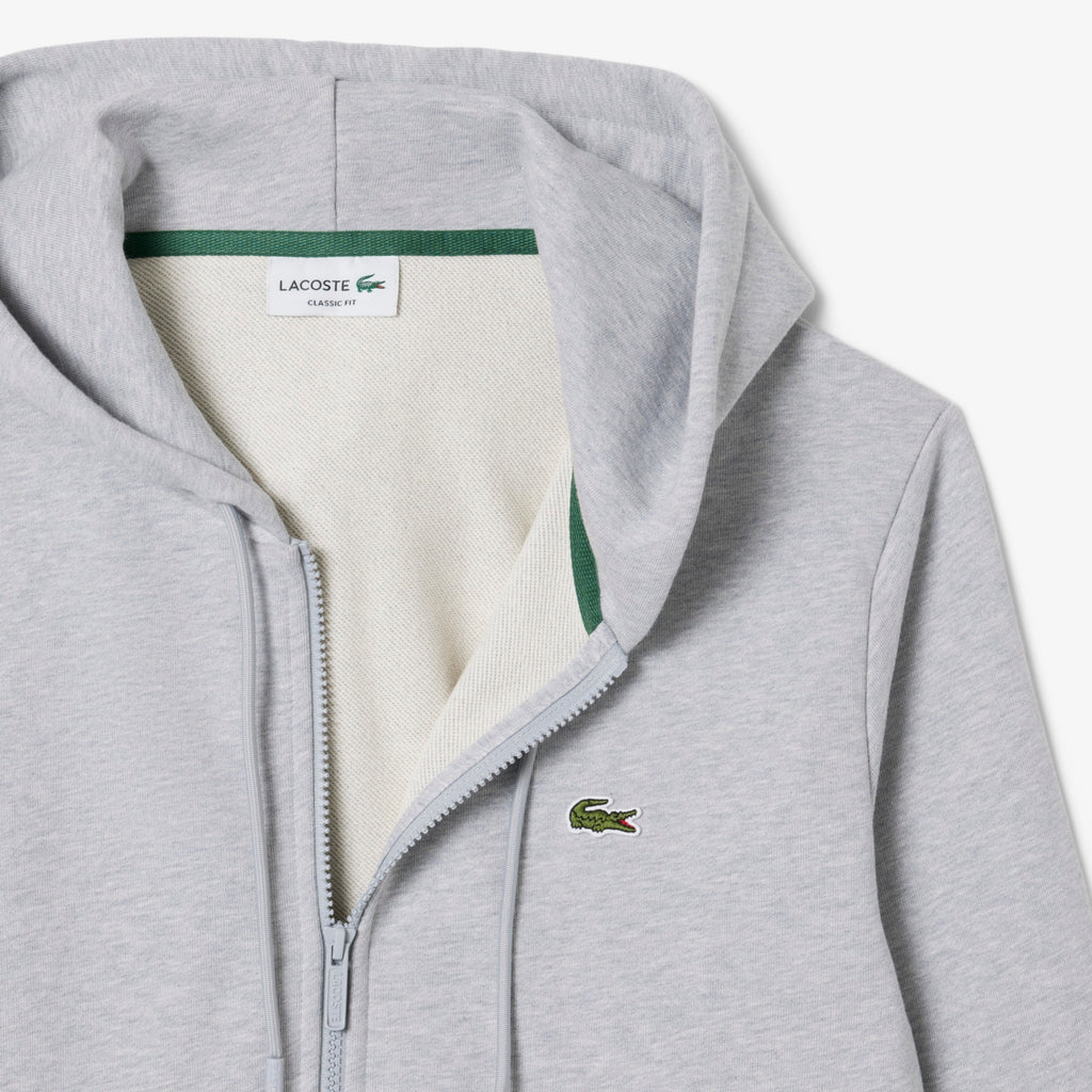 LACOSTE Casaco de felpa classic fit