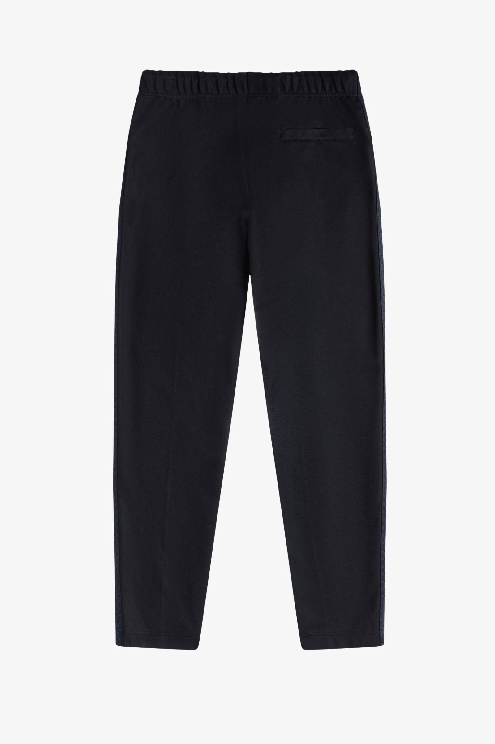 FRED PERRY Calças de fato de treino com fita em padrão tartan