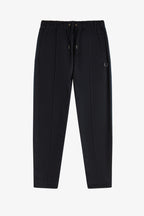 FRED PERRY Calças de fato de treino com fita em padrão tartan