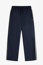 FRED PERRY Calça com fita de malha bicolor