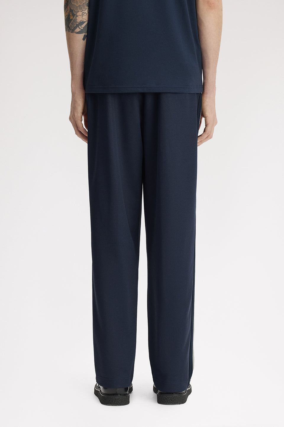 FRED PERRY Calça com fita de malha bicolor