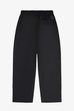 FRED PERRY Calça com aplicação em pele