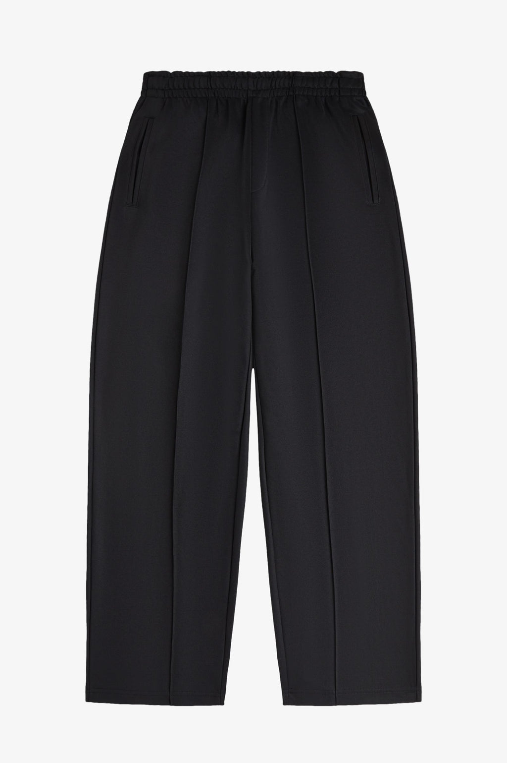 FRED PERRY Calça com aplicação em pele