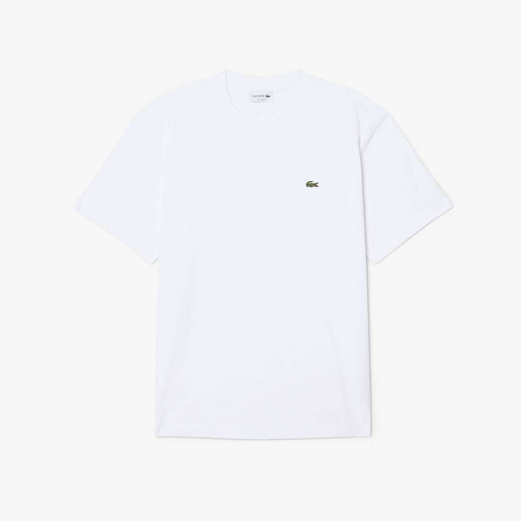 LACOSTE T-shirt em jersey de algodão grosso relaxed fit
