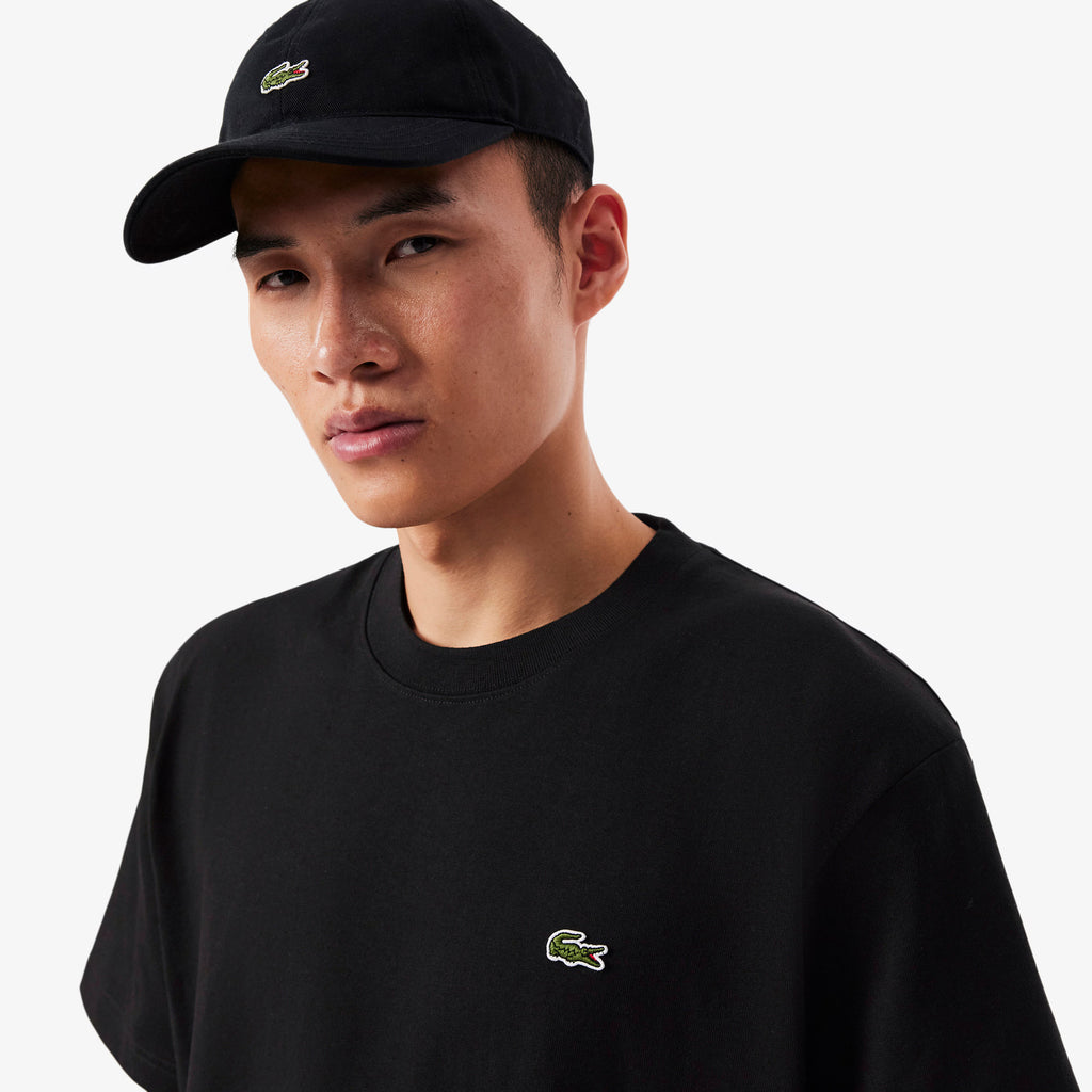 LACOSTE T-shirt em jersey de algodão grosso
